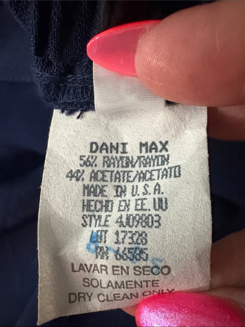 Dani Max/Lois Snyder-Vintage 2 Piece Pant Suit - Jacket & High-Waist Trousers